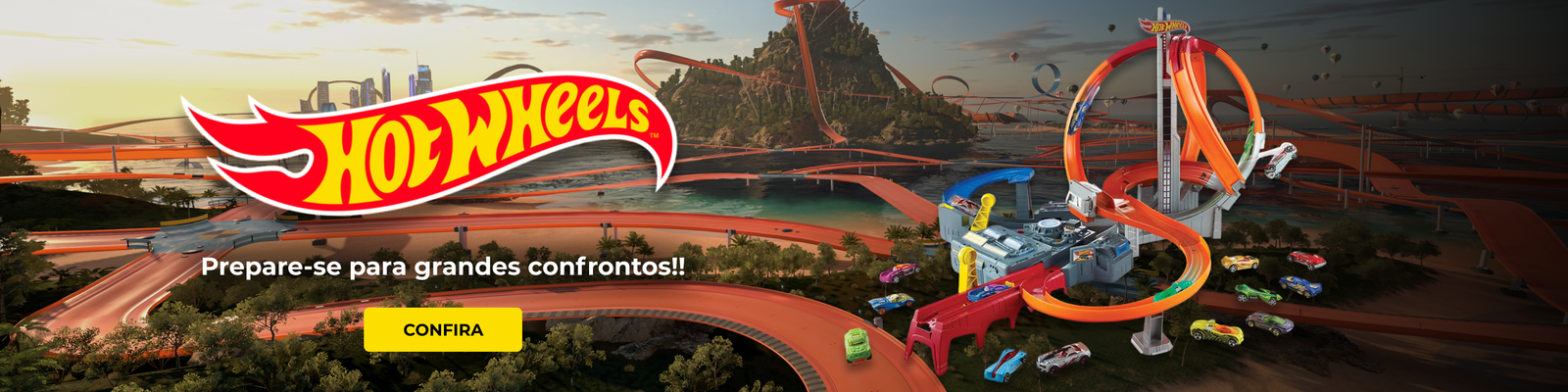Banner da hotwheels